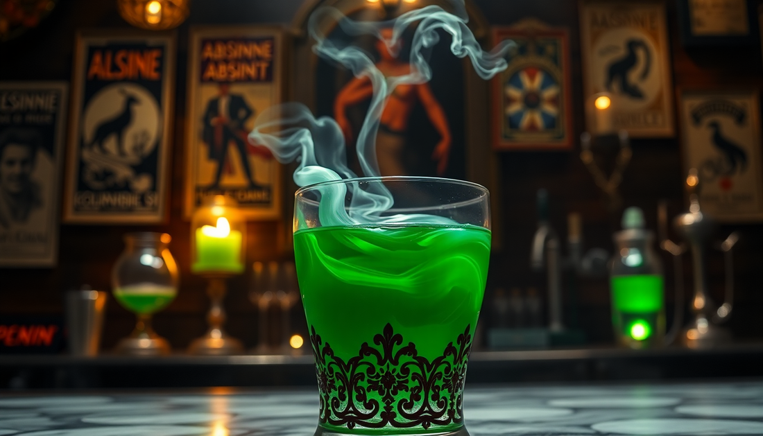 Absinth - Der mystische Grüne Feuer